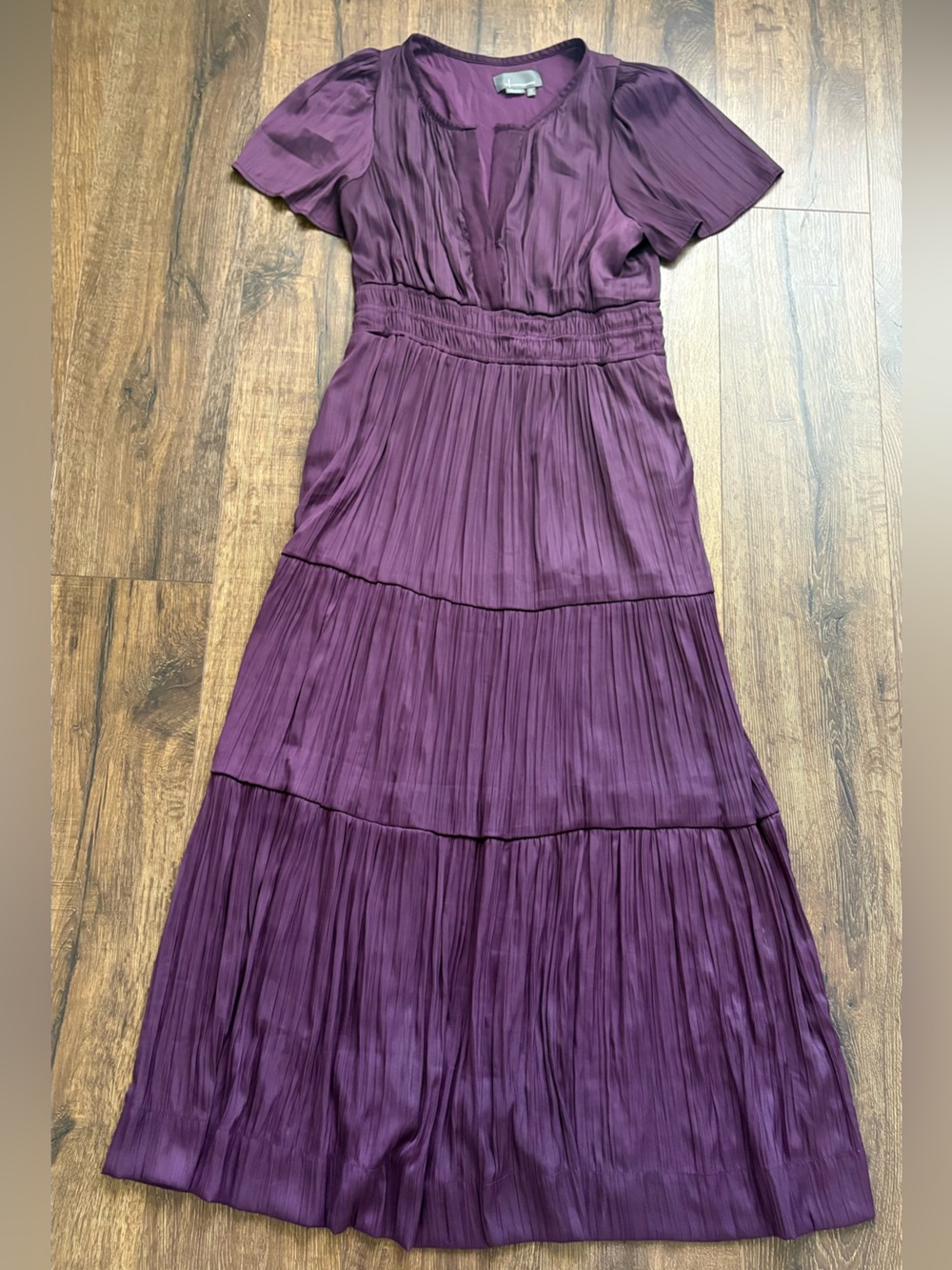Anthropologie Somerset Maxi Dress, Purple M